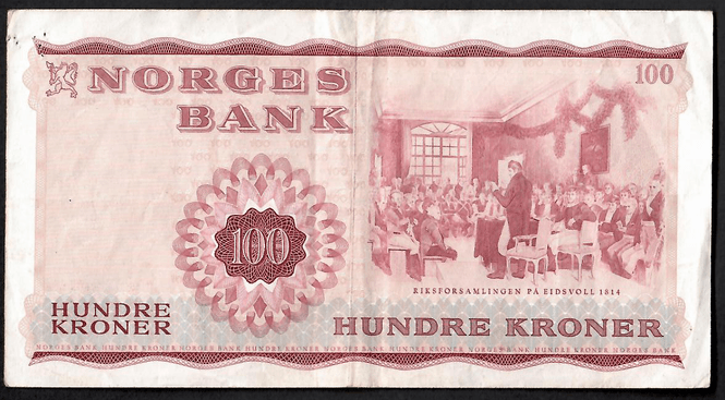 Hovedbilde 100 kr 1969 K.3374511