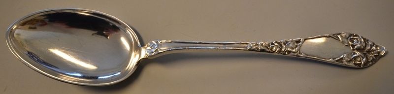 Opphøyd rose: 6 x Stor spiseskje 20,5 cm