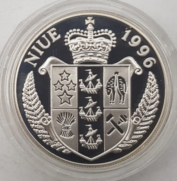 Hovedbilde Niue: 5 dollars 1996 - The Resolution