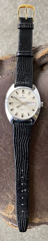 Hanowa 25 Jewels Incabloc Automatic med dag/dato.