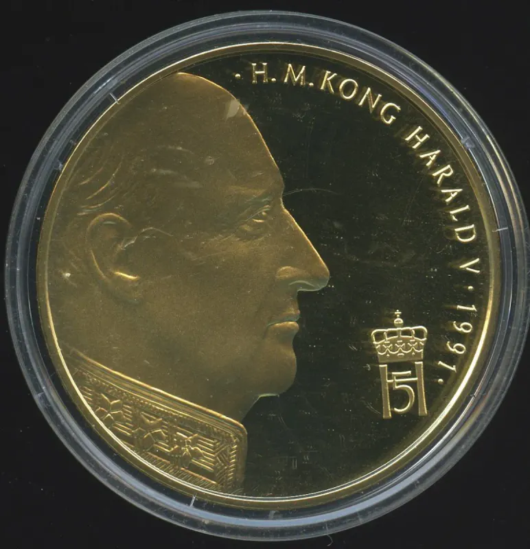 Kongeriket Norge: Kong Harald V - 1991