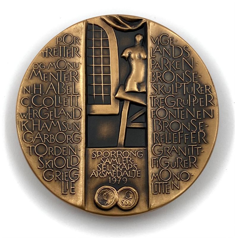 Gustav Vigeland 1979 i bronse.