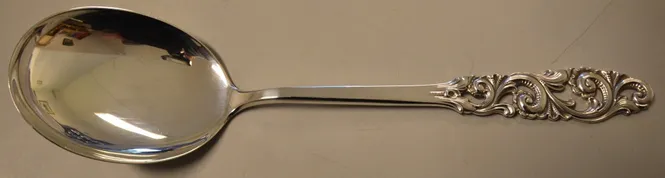 Hovedbilde Telesølv: Anretningsskje 21,5 cm.