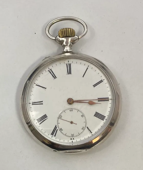 Hovedbilde JWC/IWC lommeur 800 sølv