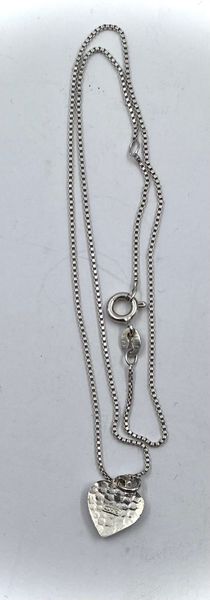 Hovedbilde Anheng med blå emalje A.Nordlie med kjede 925 ...