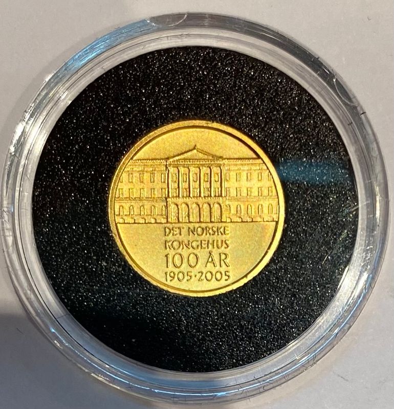 Kongehuset 100 år - Kong Haakon VII. Gull