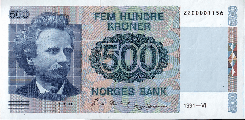 500 kr 1991 kv. 01