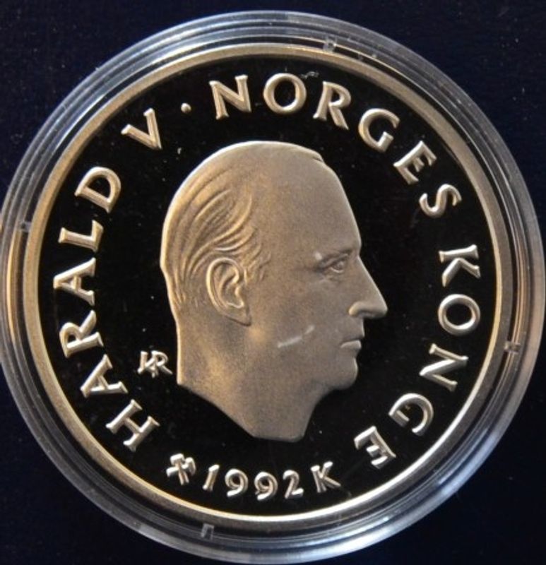 100 kr 1991 - Skøyteløpere