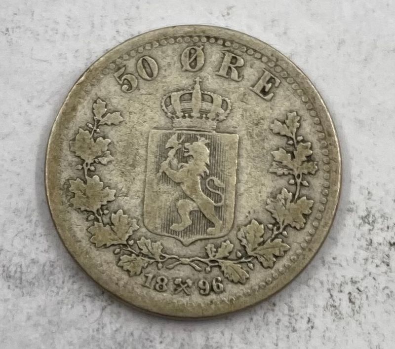 50 øre 1896. Kv 1- (1)