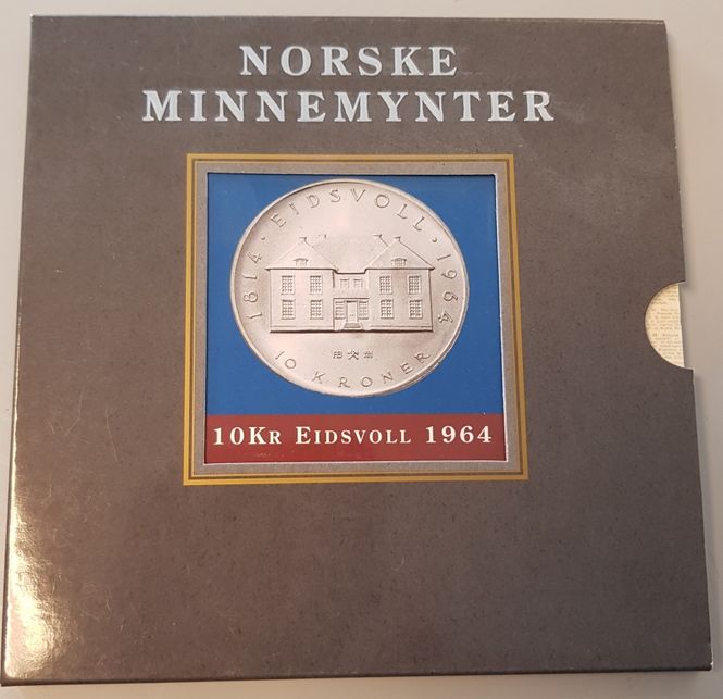 Hovedbilde 10 kr 1964 i pappomslag