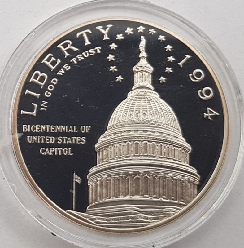 1 Dollar 1994: U.S.A. Capitol Bicentennial