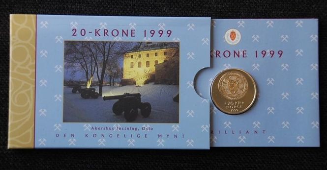 Hovedbilde 20 kroner 1999 Akershus BU