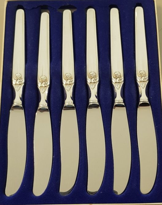 Hovedbilde Elisabeth: 6 x Liten spisekniv 19,8 cm.
