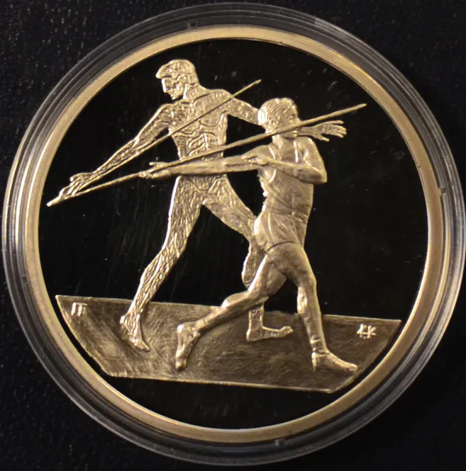 Hovedbilde Hellas: 10 euro 2003 (spydkaster)